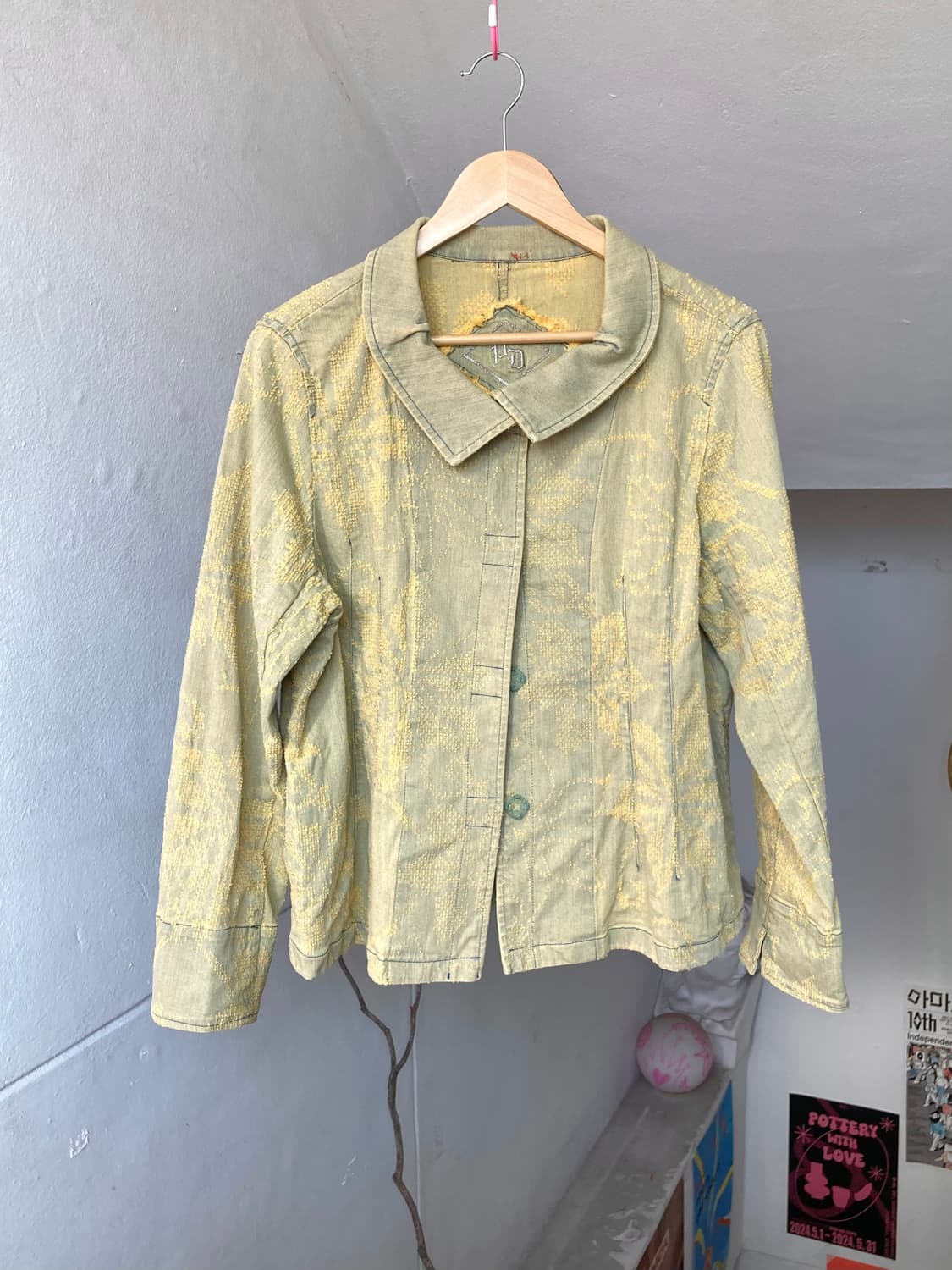 빈티지 에스닉 자수 패턴 자켓 상품이미지1