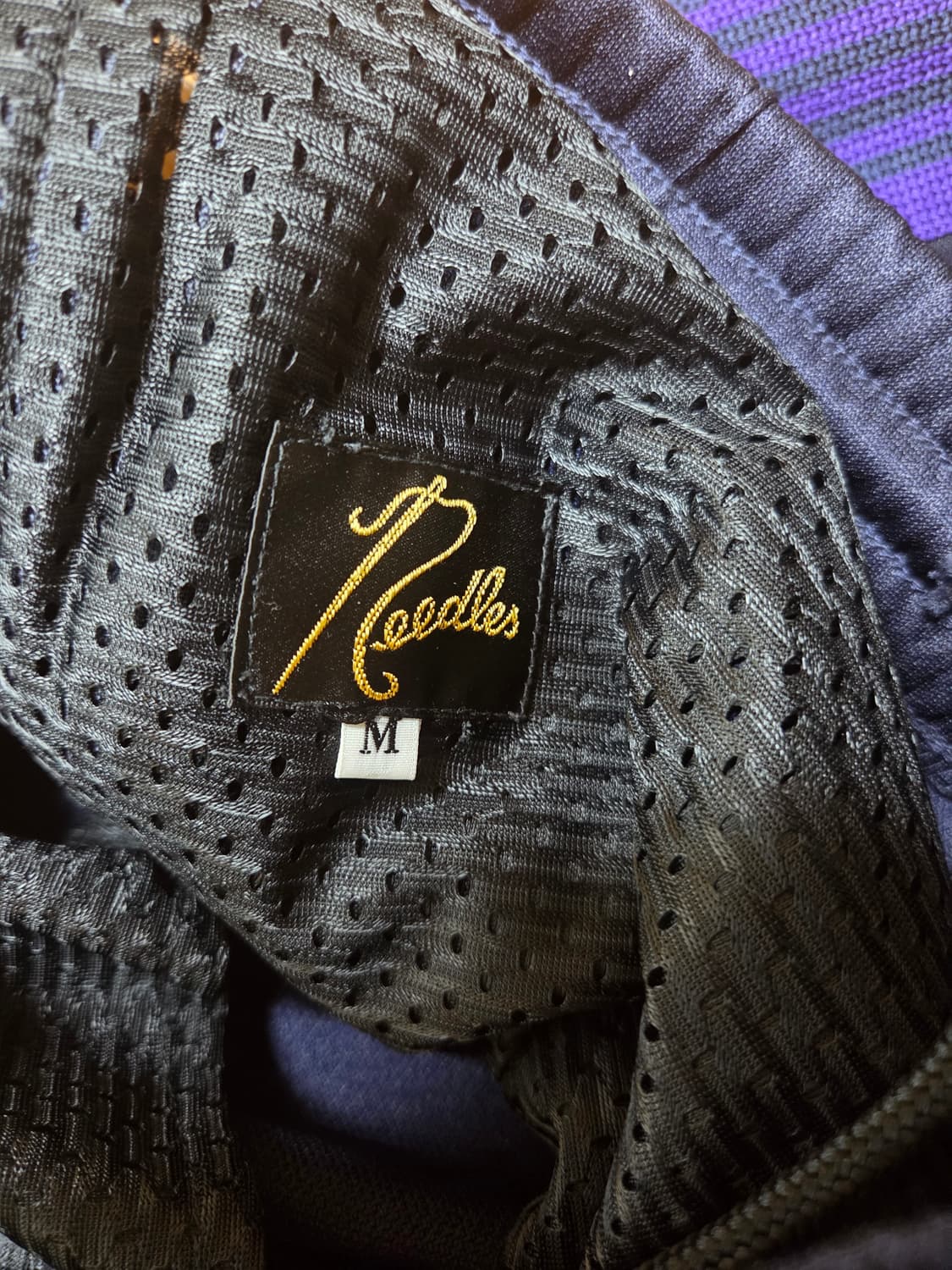 니들스 네이비/퍼플 트랙 팬츠 상품이미지3