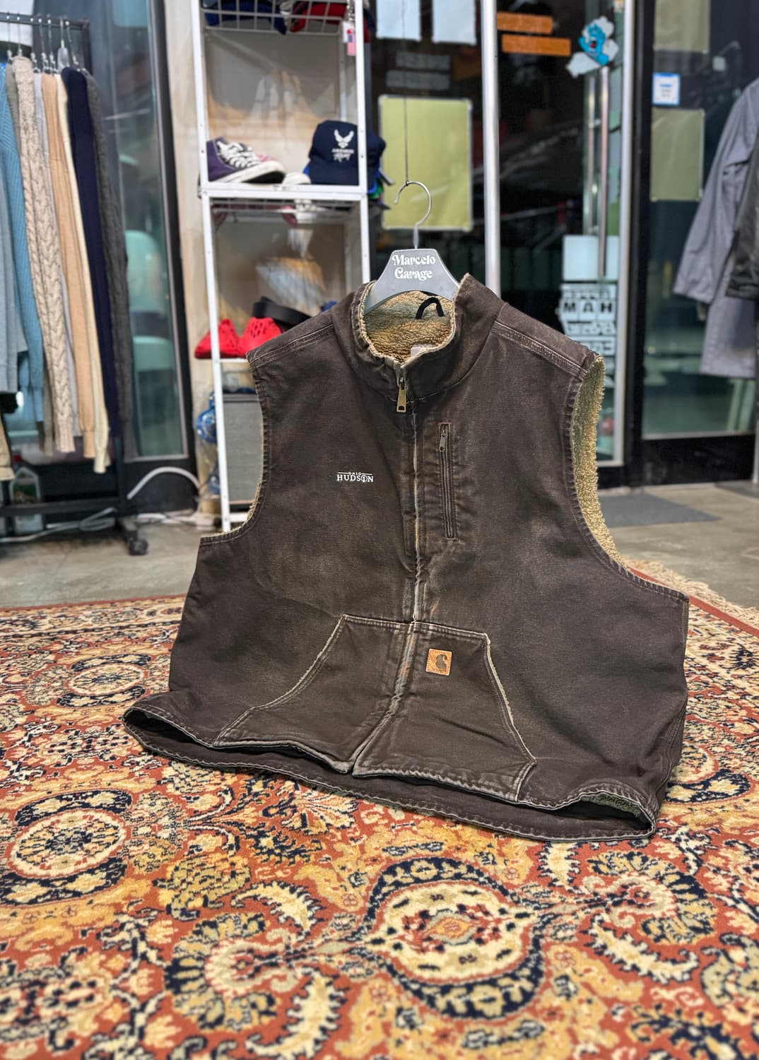 빈티지 칼하트 쉐르파 브라운 베스트 "xxxl" (521) 상품이미지2