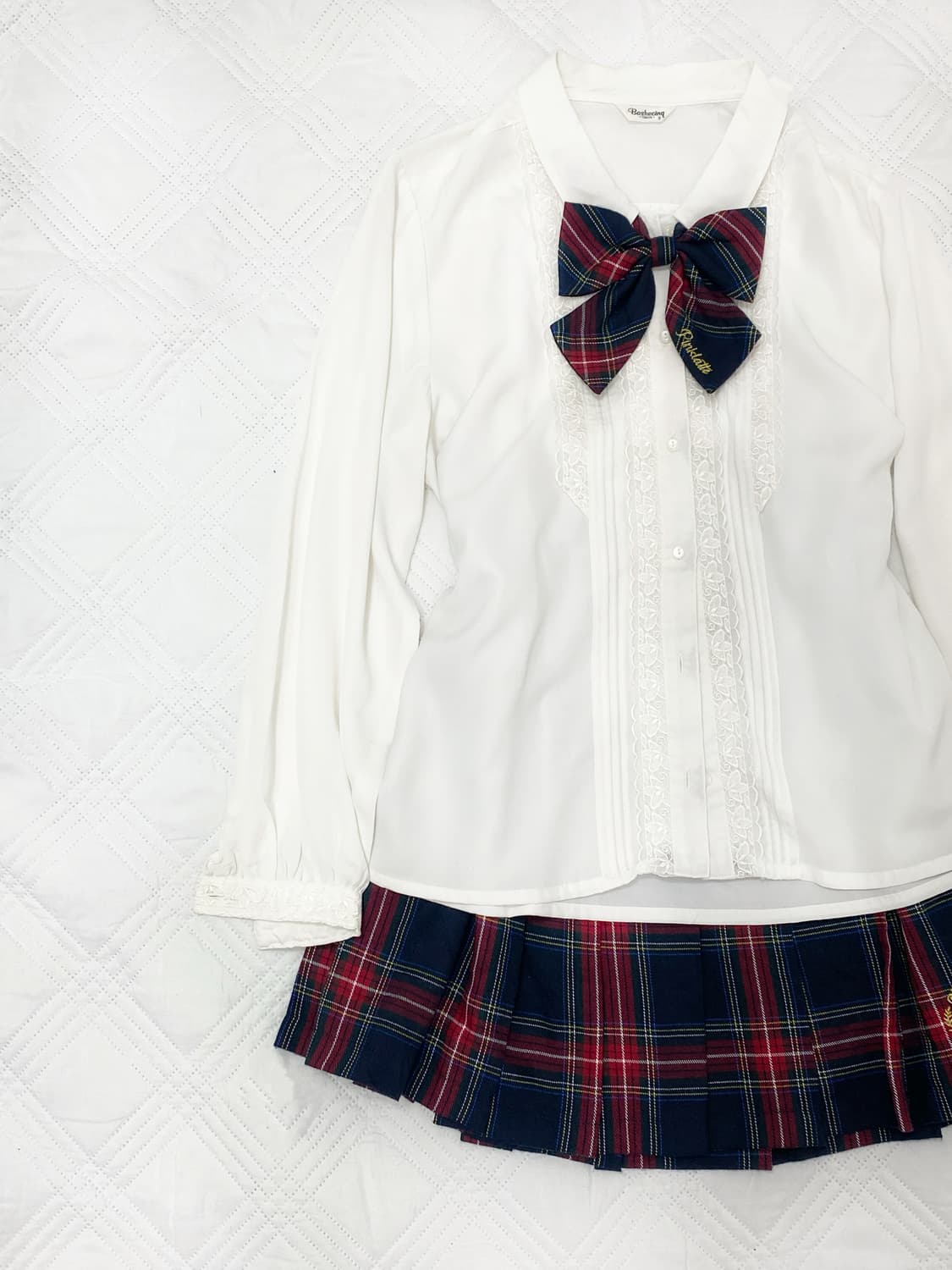 ꒰ঌ 신화고 금잔디 코어 교복 세트 ໒꒱ 상품이미지4