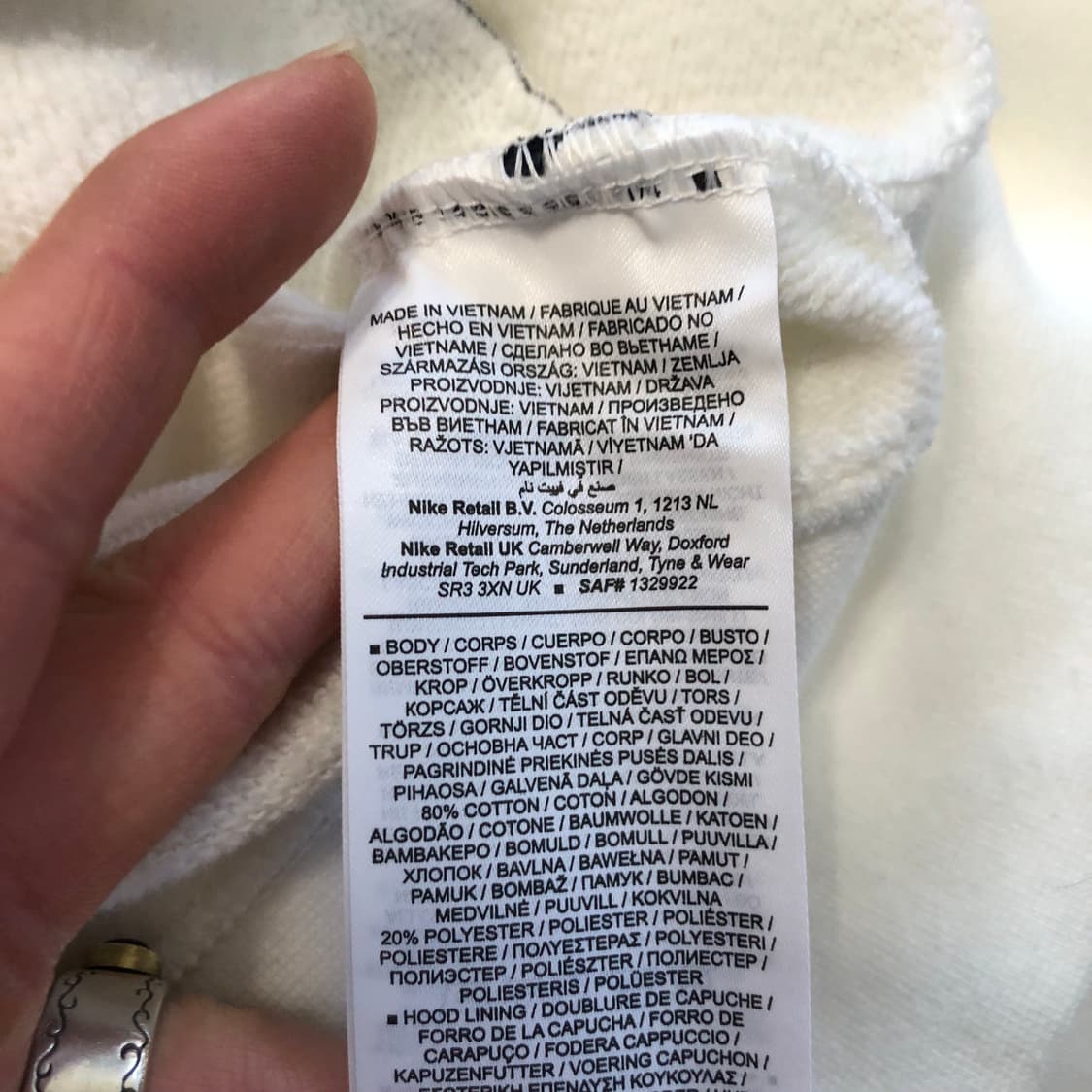 나이키 크롭 후드집업 상품이미지4