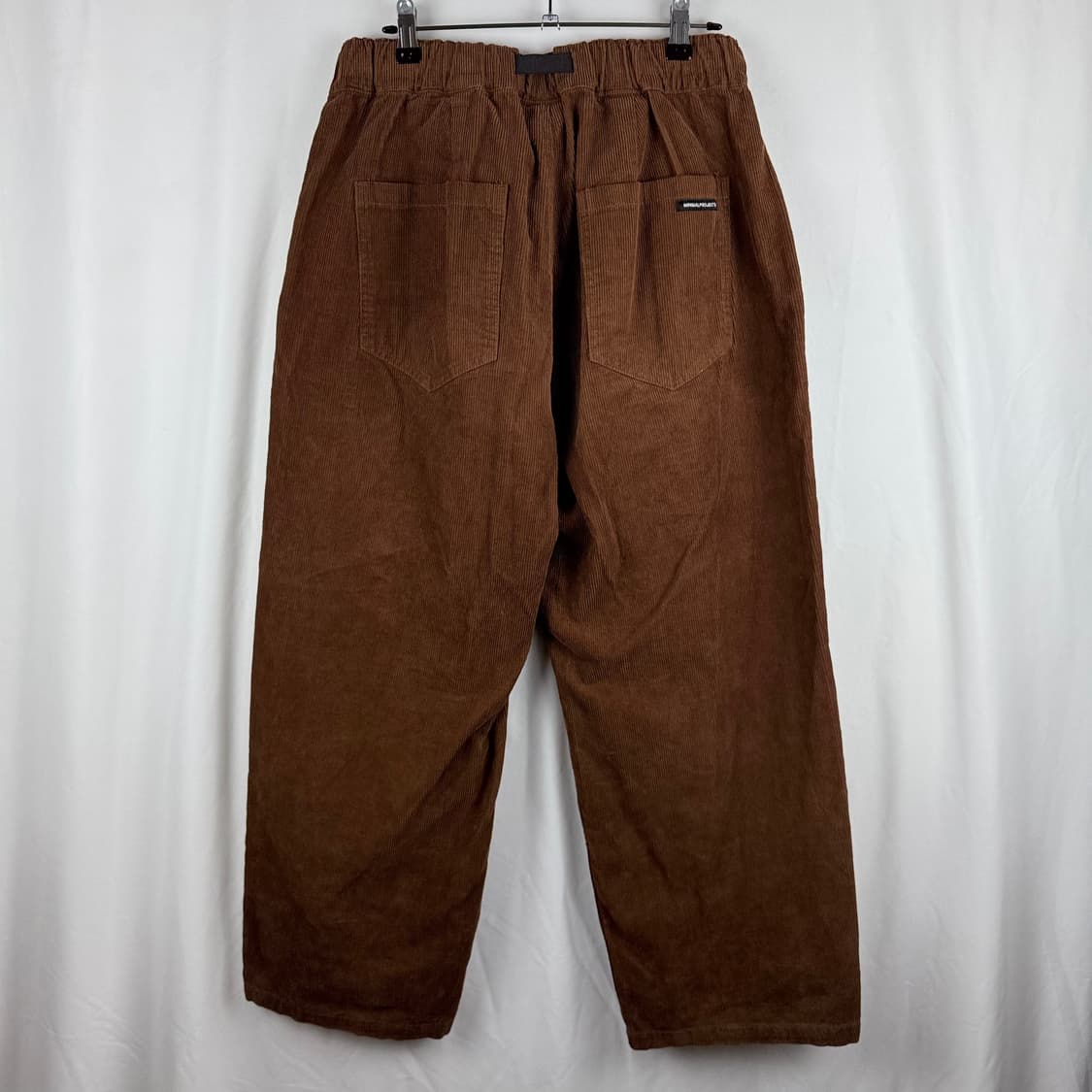 (L) 미니멀프로젝트 퍼티그 벌룬 코듀로이 팬츠 브라운 상품이미지4