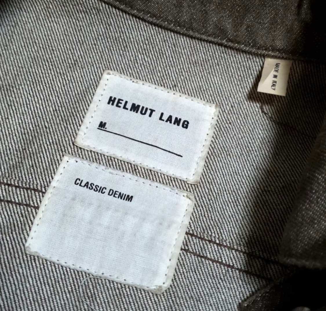 Helmut lang mud classic denim trucker 상품이미지3