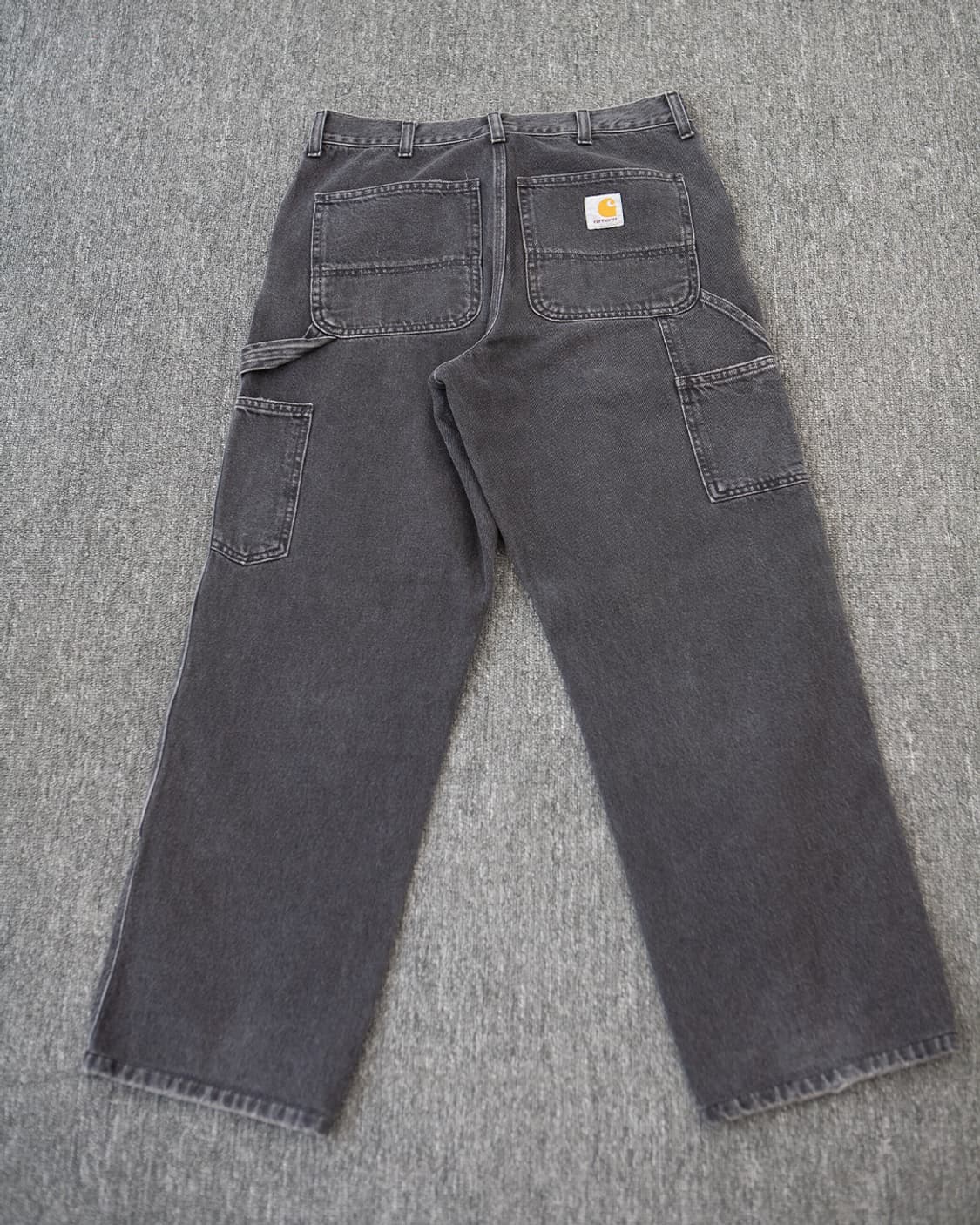 칼하트 워시드 더블니 카펜터 데님팬츠 상품이미지5