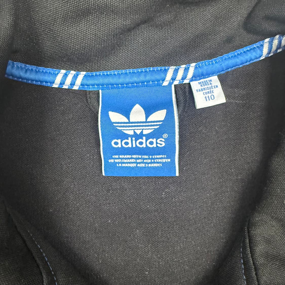 (110)아디다스 져지 유로파 자수 블랙 상품이미지2