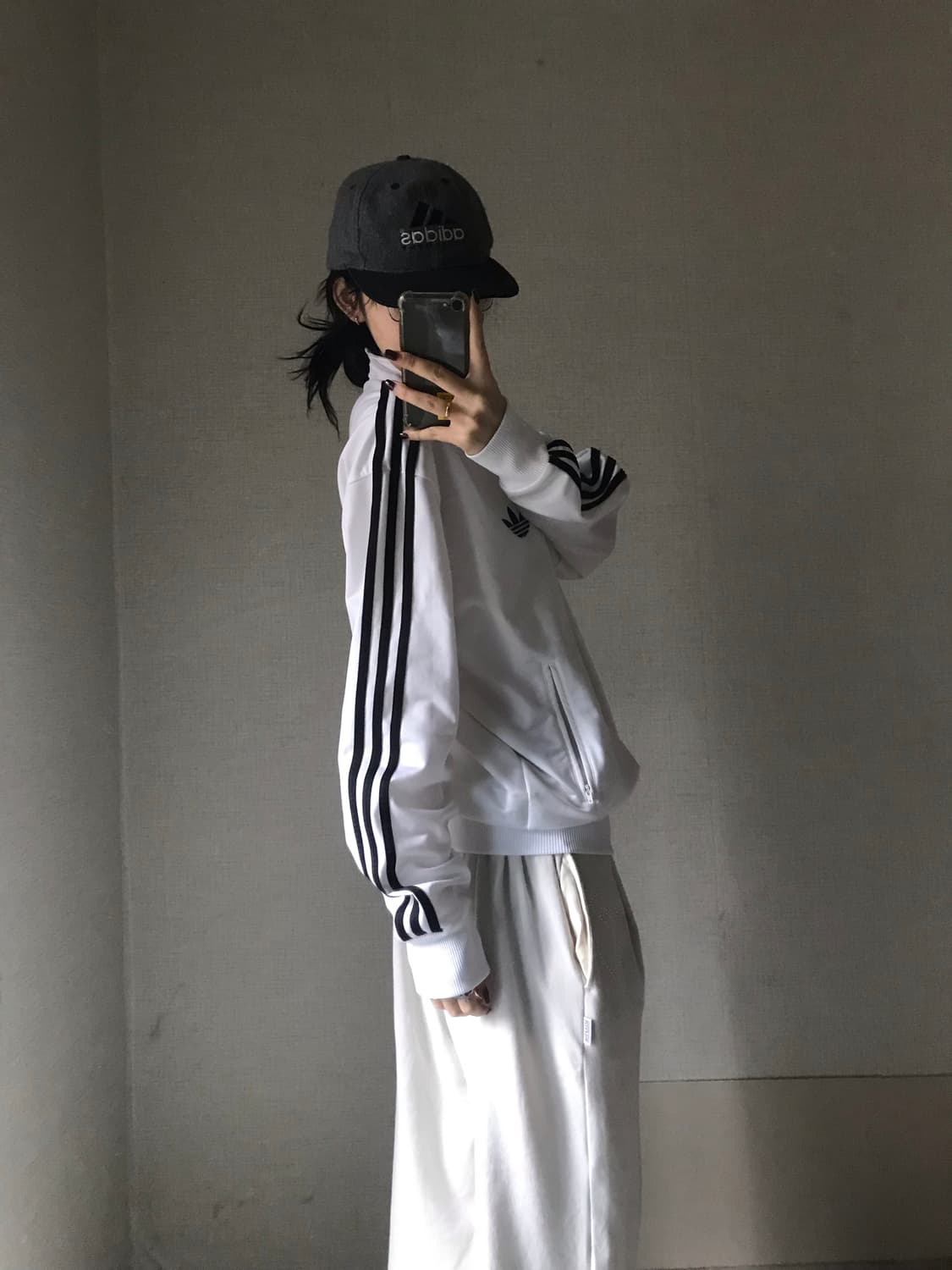 아디다스 흰검 구파이어버드 져지 상품이미지2