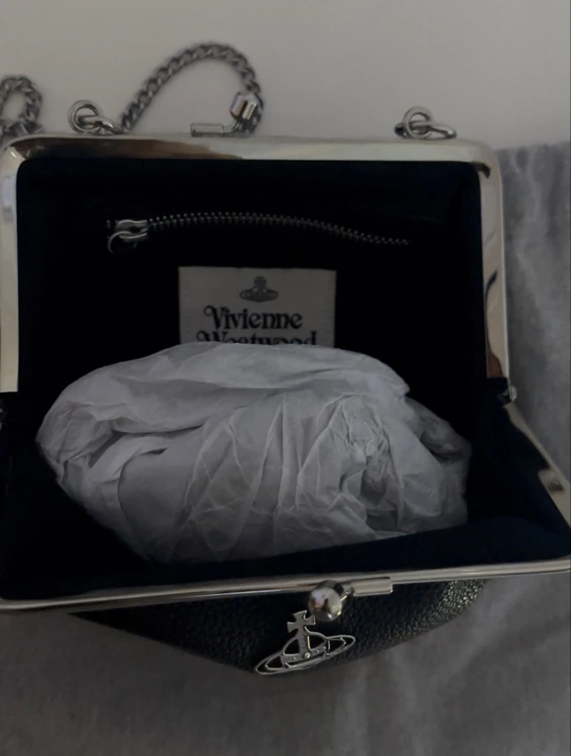 비비안웨스트우드 비건레더 프레임 퍼스 미니백 상품이미지5