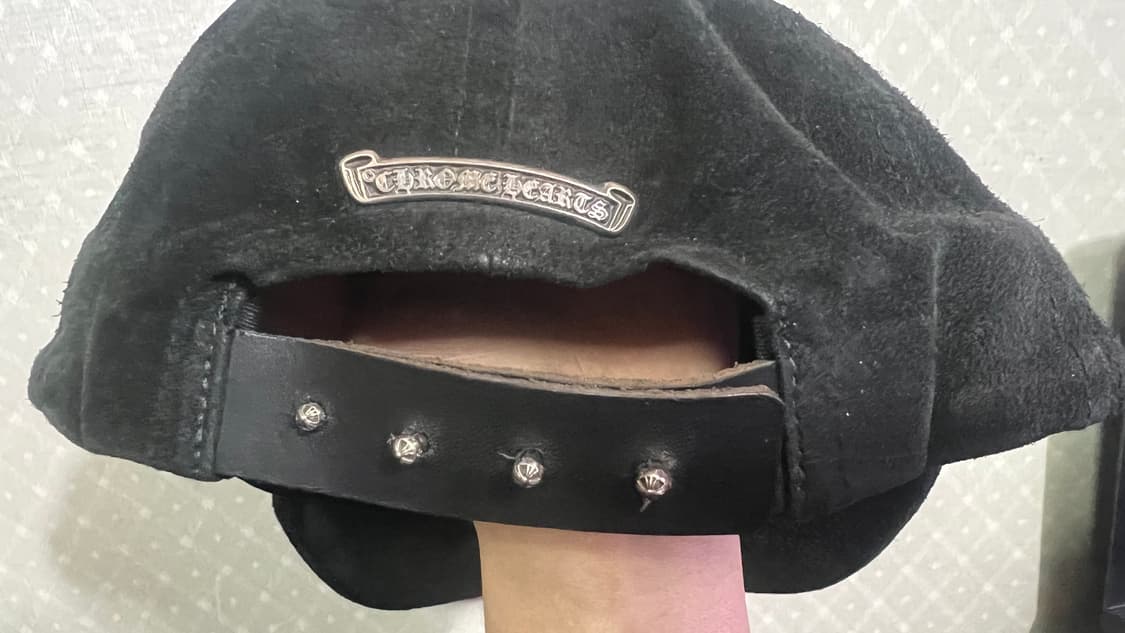 크롬하츠 스웨이드 캡 상품이미지3