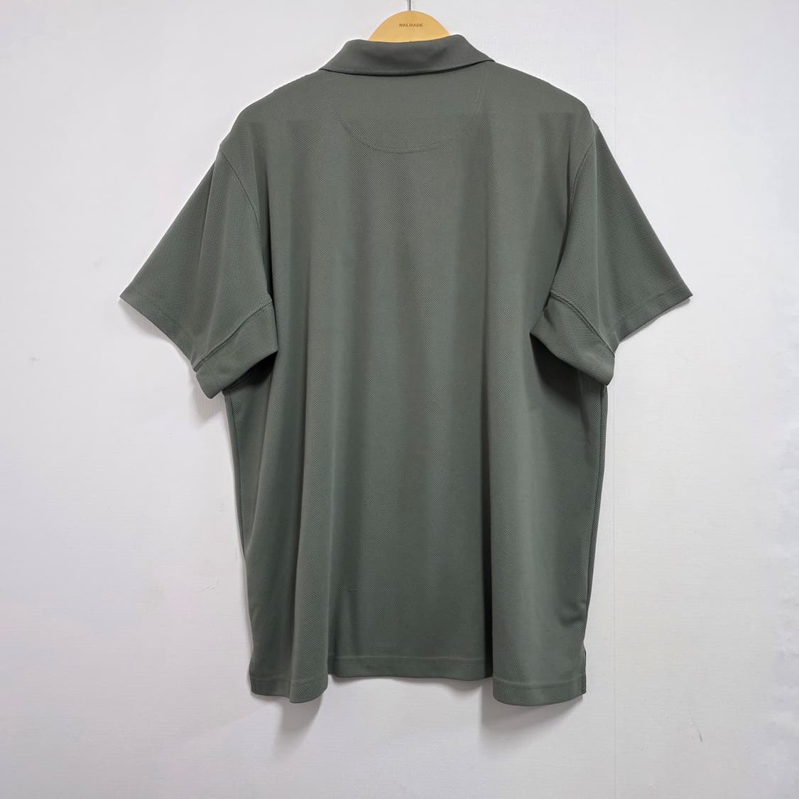 3XL 빅사이즈 컬럼비아 카키 메쉬 기능성 반팔 카라티 상품이미지3