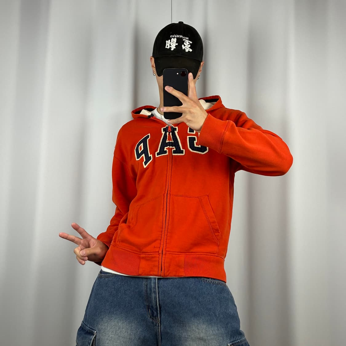 <GAP 빅 로고 후드집업> No.1583 상품이미지2