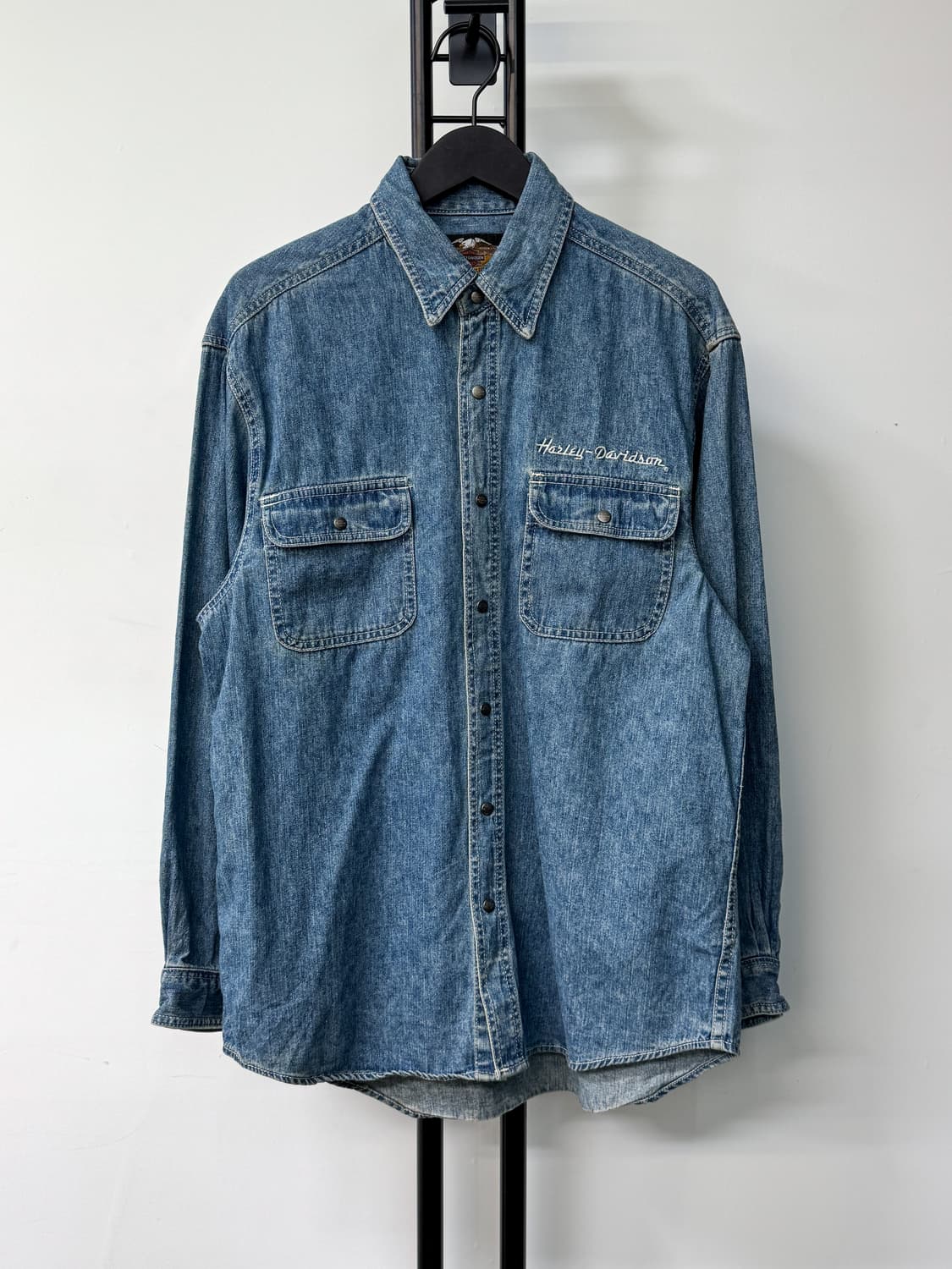 할리데이비슨 모터사이클 데님 셔츠 상품이미지2