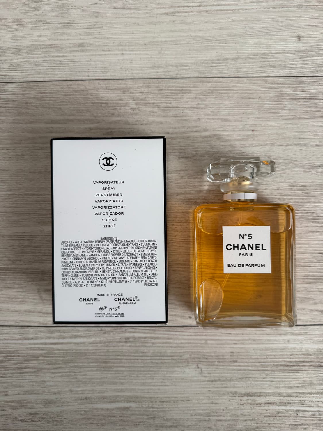 샤넬 No.5 오 드 빠르펭 퍼퓸 향수 100ml 새상품 상품이미지2