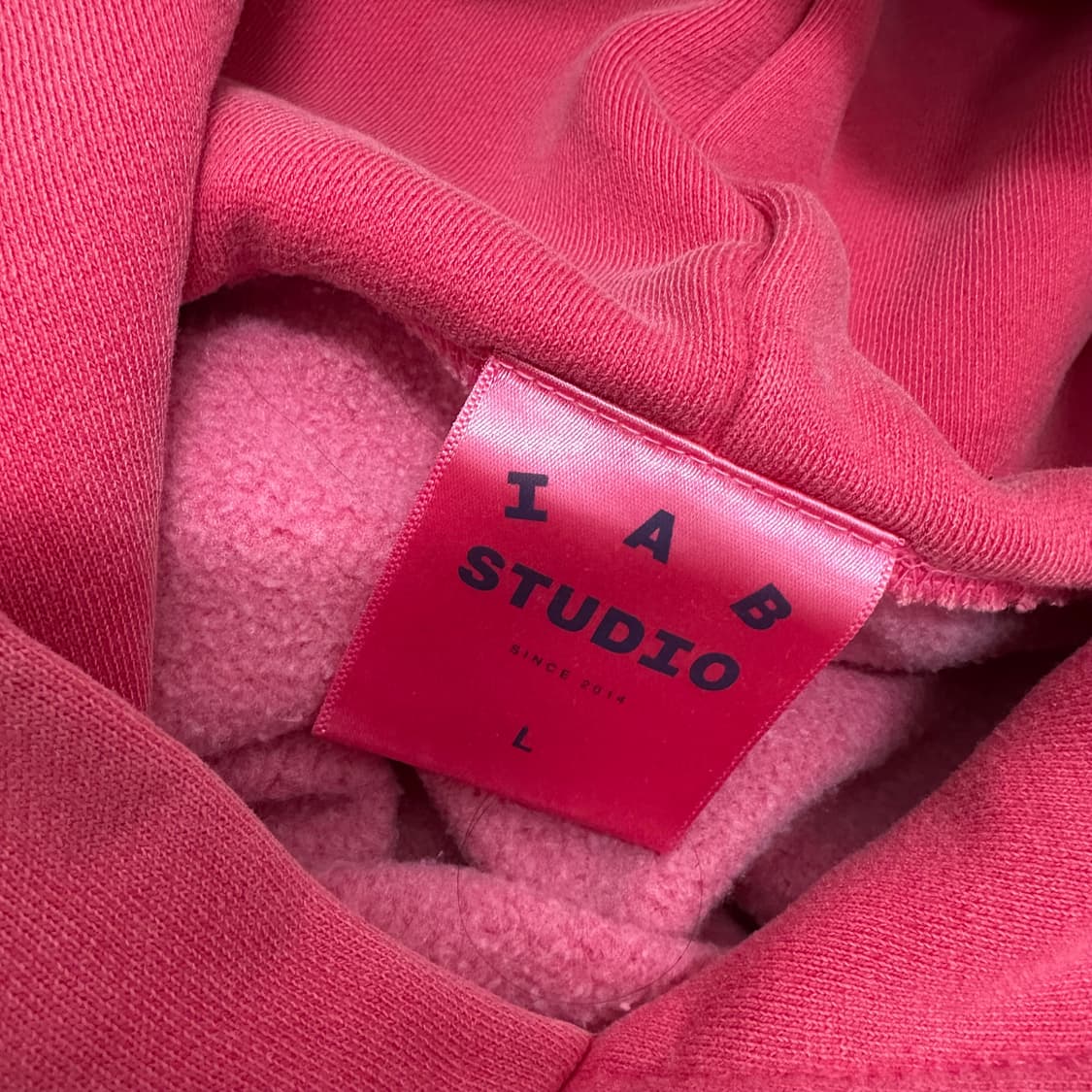 IAB STUDIO 아이앱 스튜디오 피그먼트 후드티셔츠 L 상품이미지7