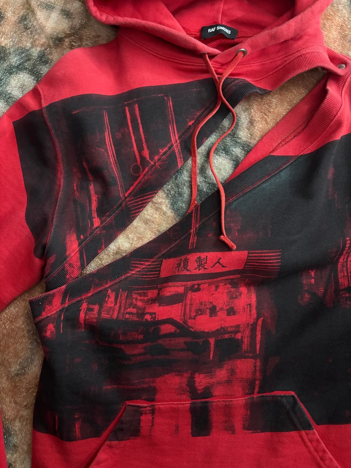 TTF✳️2018ss 라프시몬스 투피스 후드 상품이미지2