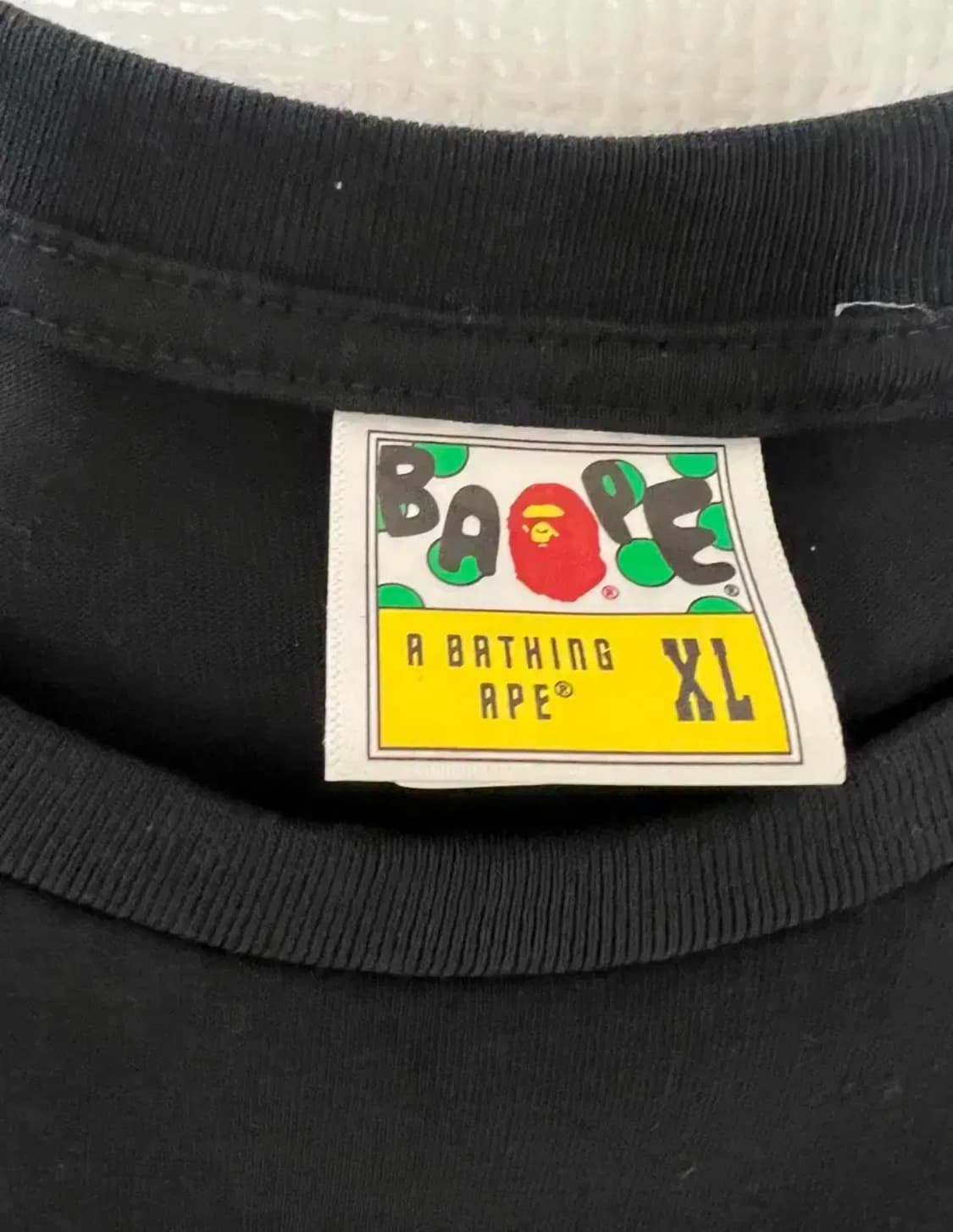 베이프 스토어 삿포로 에이프 헤드 반팔 티셔츠 상품이미지3