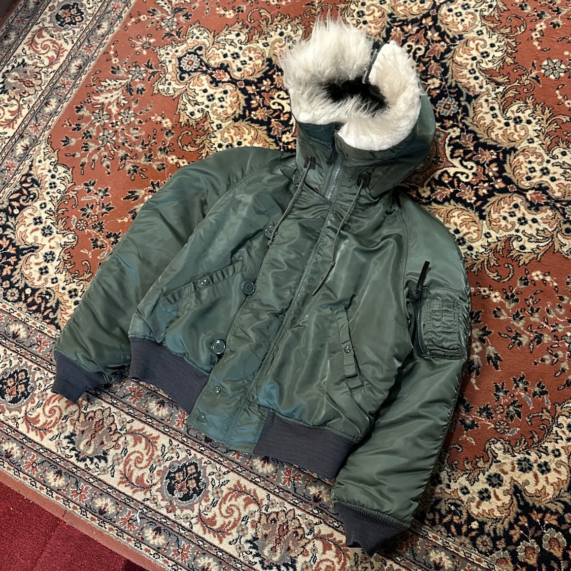 알파인더스트리 1993 n2b 파카 (XL) 군납용 상품이미지2