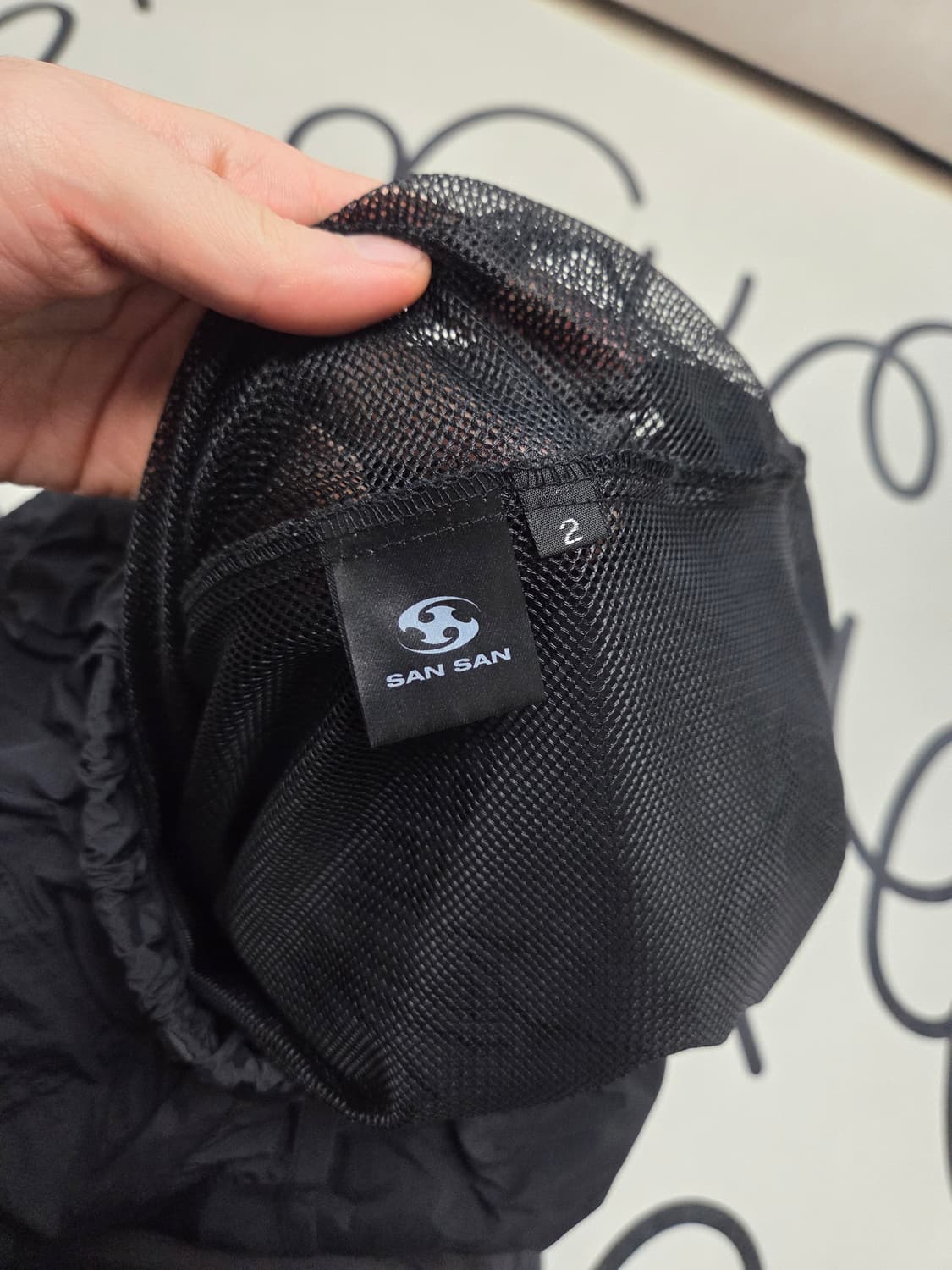 산산기어 22s/s 웨이브 팬츠 블랙 2size 상품이미지9