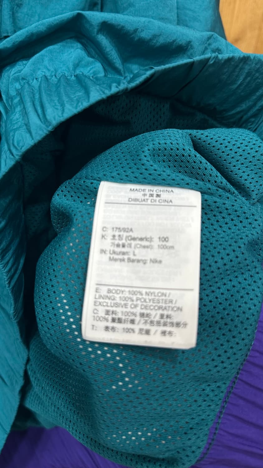 나이키 스우시 우븐 바람막이 아노락 L 상품이미지5