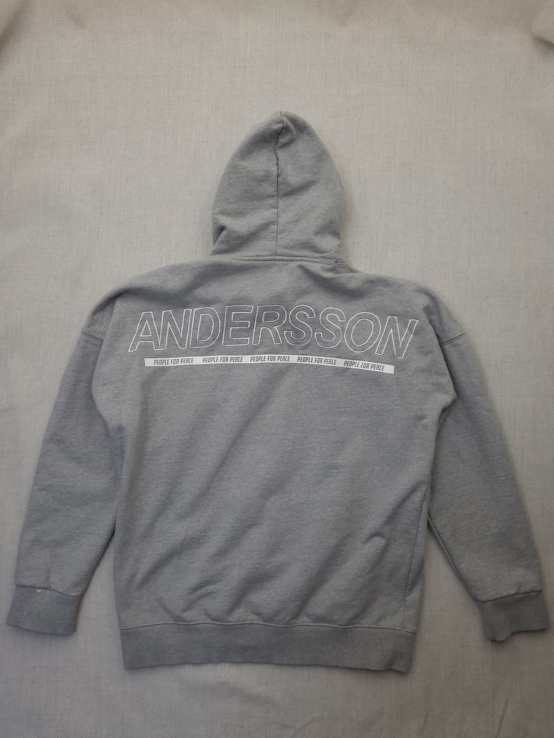Andersson Bell 회색 후드티 XL 상품이미지9