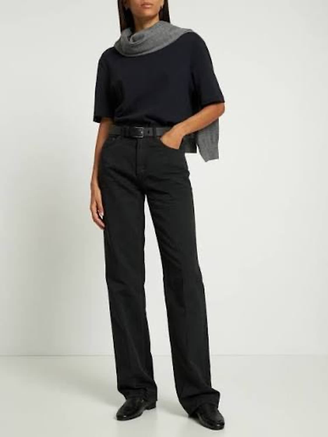 할인! 더로우 therow 블랙팬츠 칼튼 피비파일로 머듈 가콜 리바이스 상품이미지2