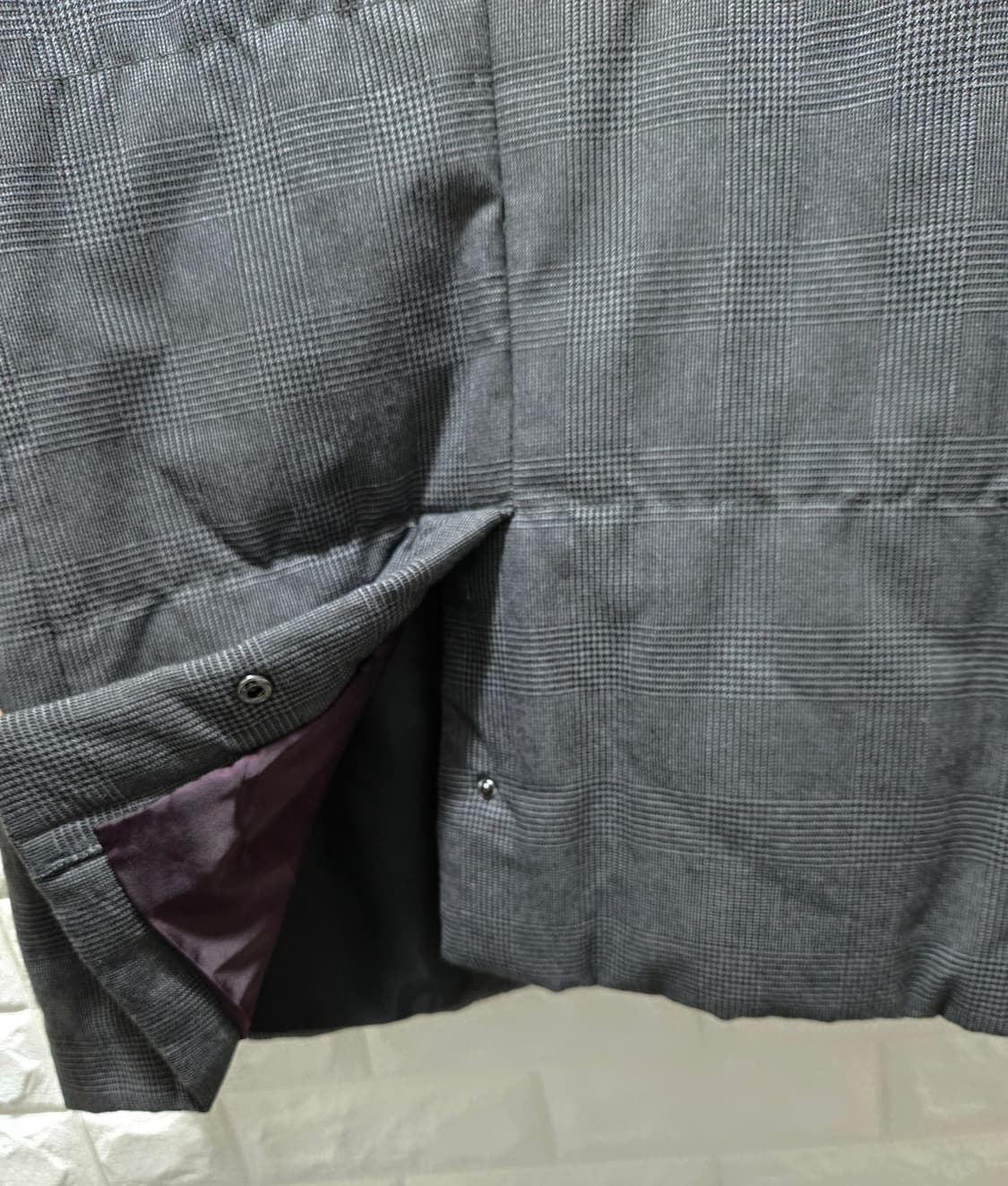 크레뮤 신슐레이트 패딩 콤비 자켓 100 상품이미지8