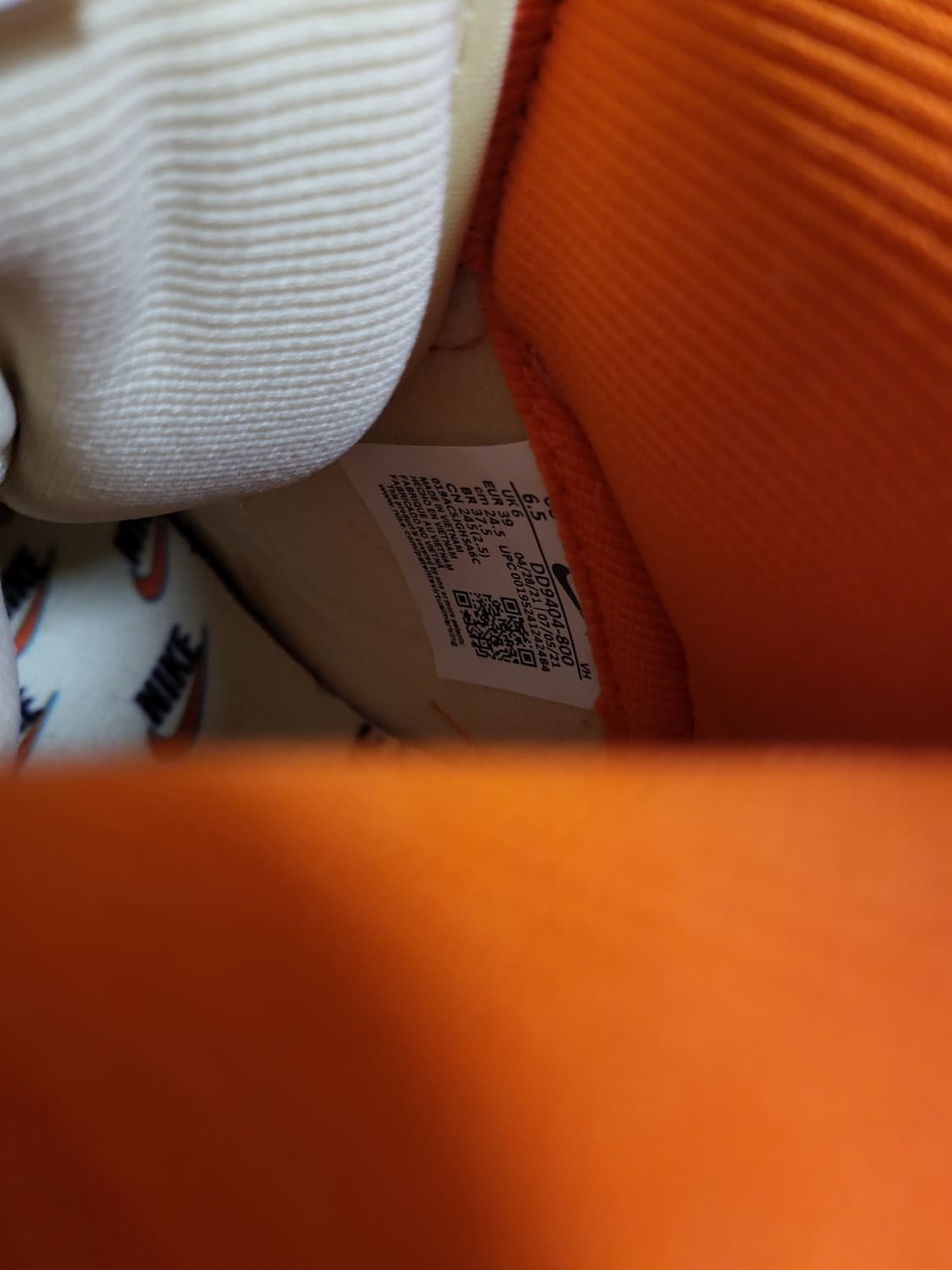 나이키 덩크 하이 1985 sp 오렌지 블루 245 상품이미지9