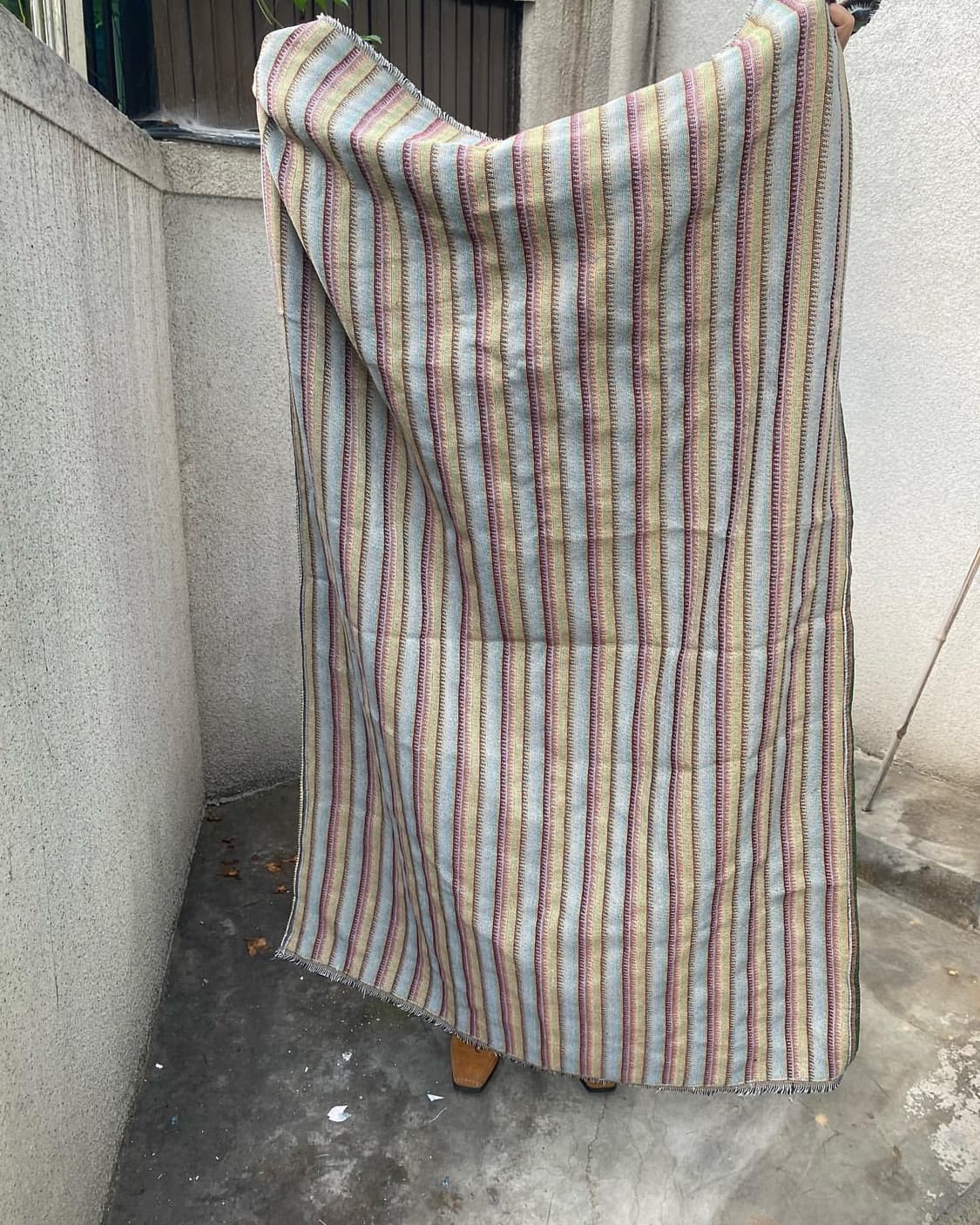 샵아오리 블루패턴 러그 에스닉 카펫 상품이미지3