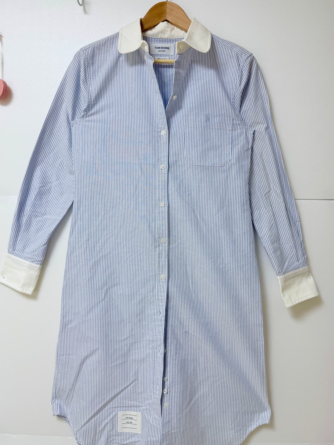 톰브라운 스트라이프 셔츠 원피스 55 상품이미지4