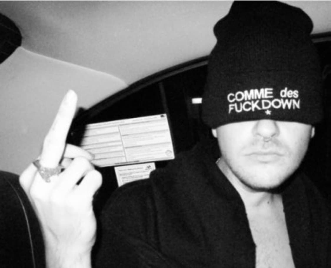 꼼데퍽다운(COMME des FUCKDOWN) 비니  상품이미지2