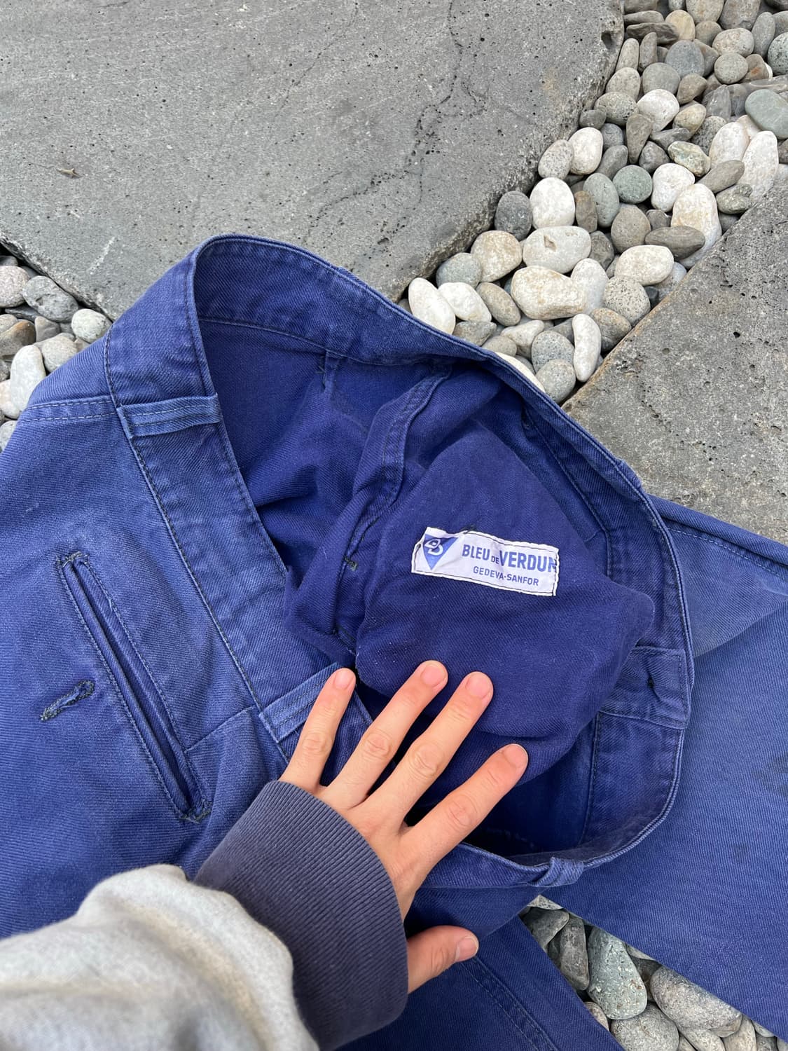 FADED VINTAGE WASHING OLD FRENCH 프렌치워크팬츠 상품이미지5