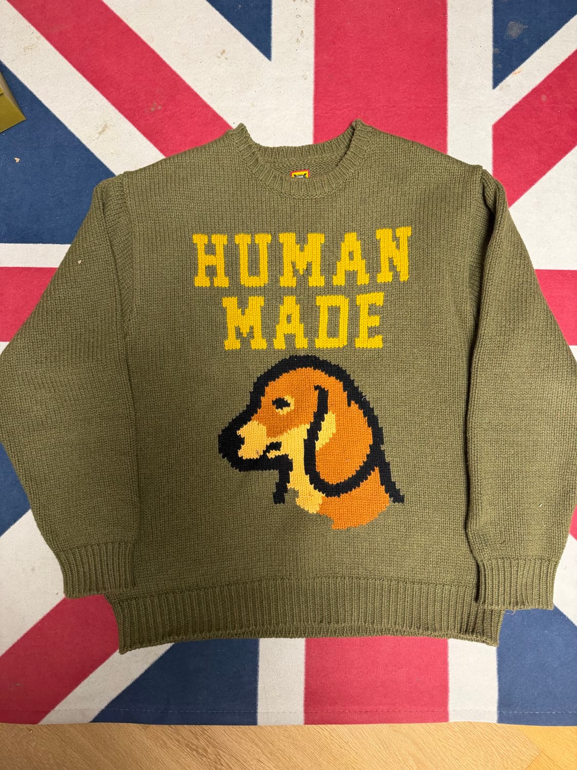 휴먼메이드 닥스훈트 니트 xl 상품이미지1