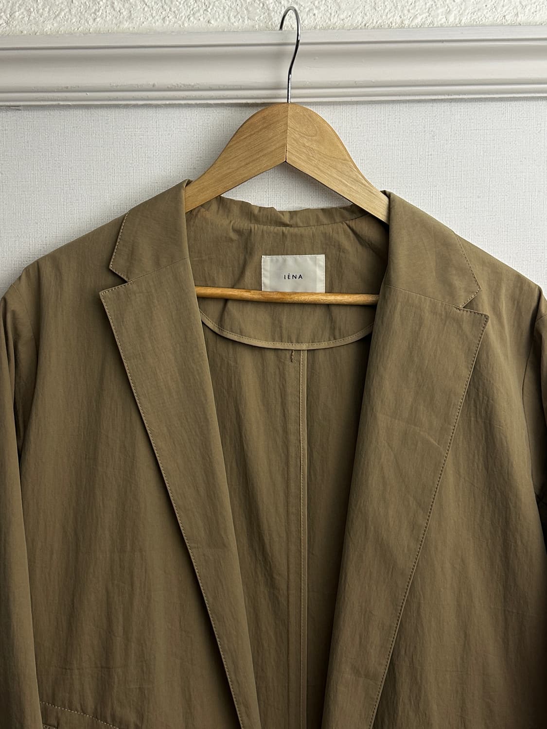 IENA 버튼 리스 코트 상품이미지9