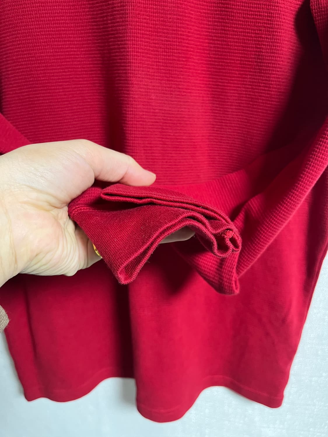 공용 폴로 랄프로렌 와플 맨투맨 티셔츠 M 상품이미지2