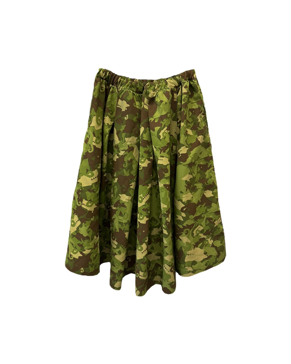 꼼데가르송 블랙 AD2014 크로커다일 카모 스커트 상품이미지4