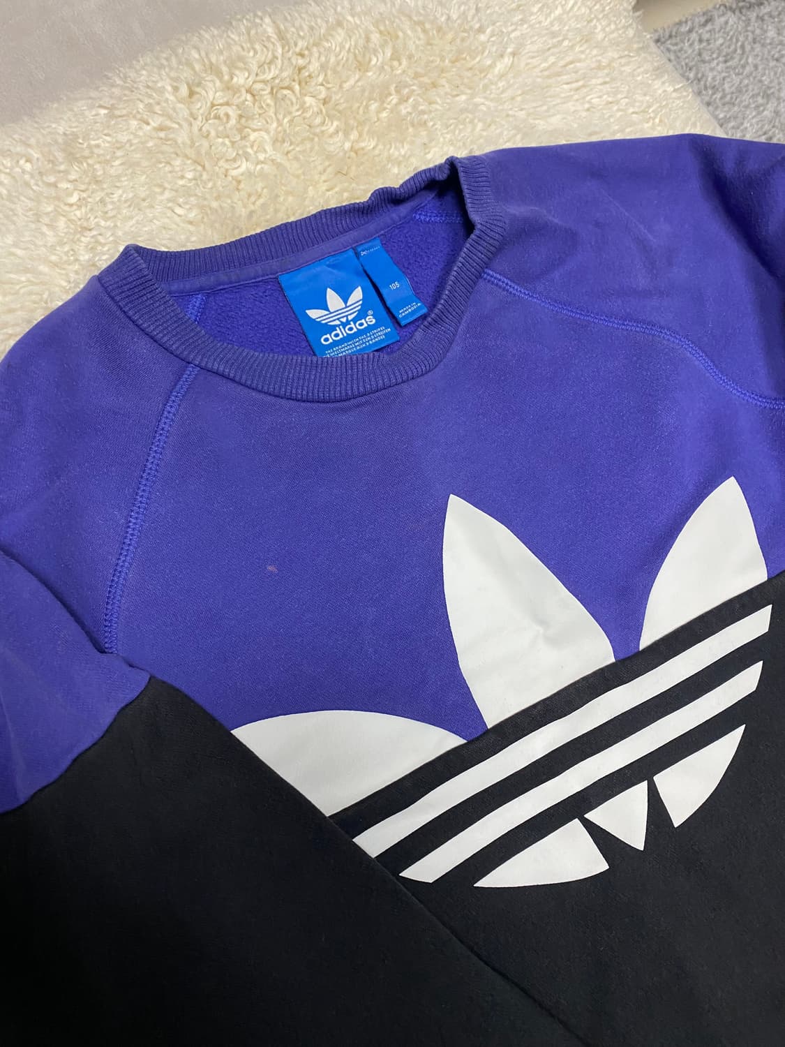 아디다스 맨투맨 롱슬리브 100, 105 두 개 만 원. 상품이미지7