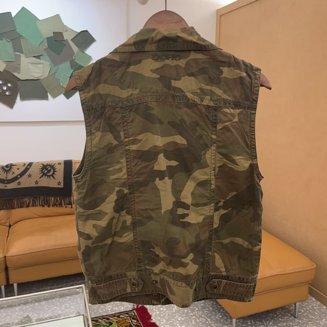 DOHC 빈티지 밀리터리 카모 멀티포켓 베스트 조끼 85 C06162 상품이미지2