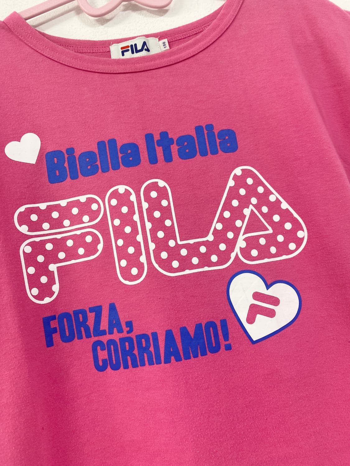 FILA PINK POLKA DOT T-SHIRT 상품이미지3