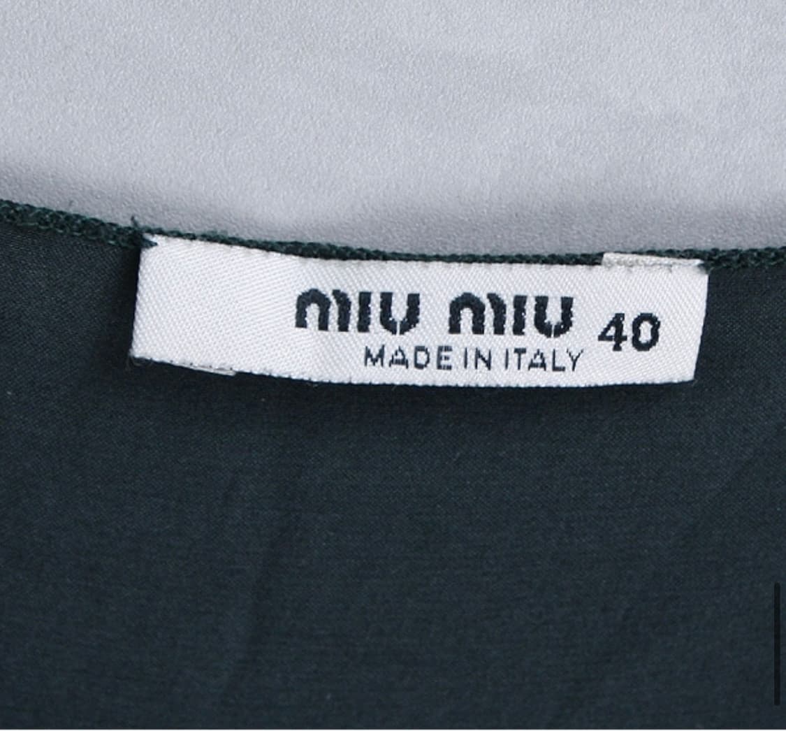 miumiu vtg 실크 원피스 상품이미지4