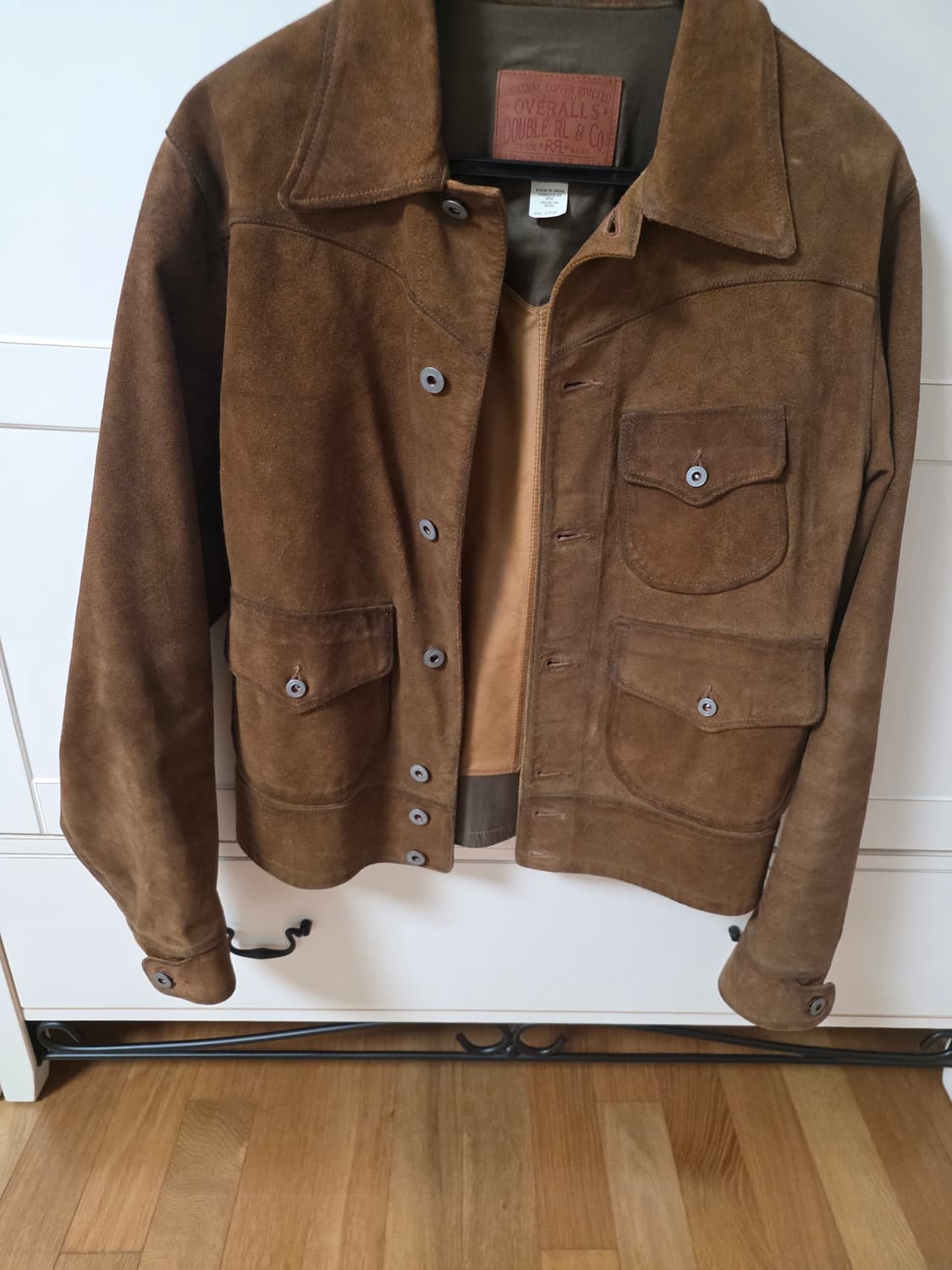 더블알엘 러프아웃 스웨이드 자켓 상품이미지2