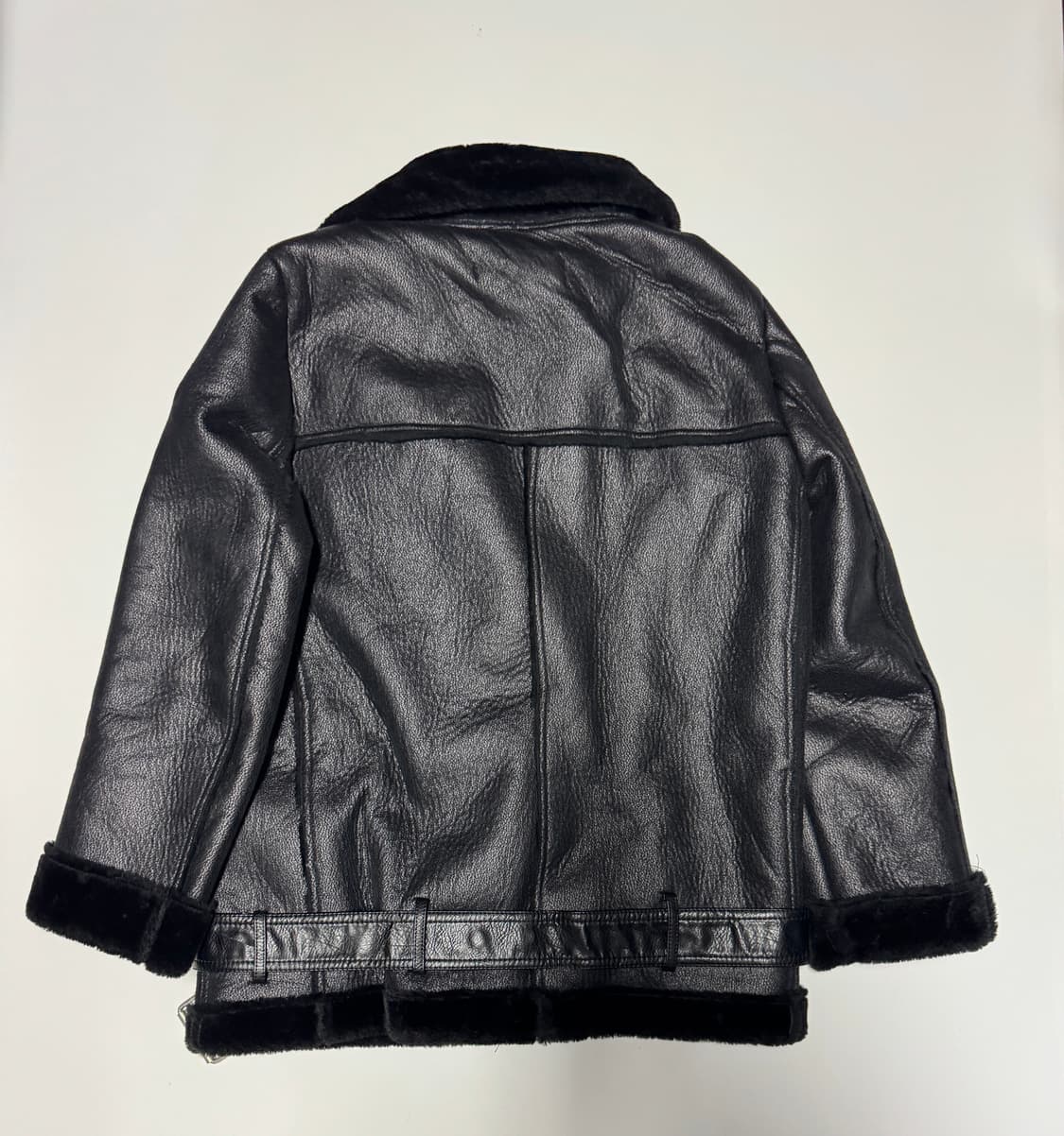 자라 ZARA 우먼 뽀글이 카라 무스탕 자켓 M 상품이미지2