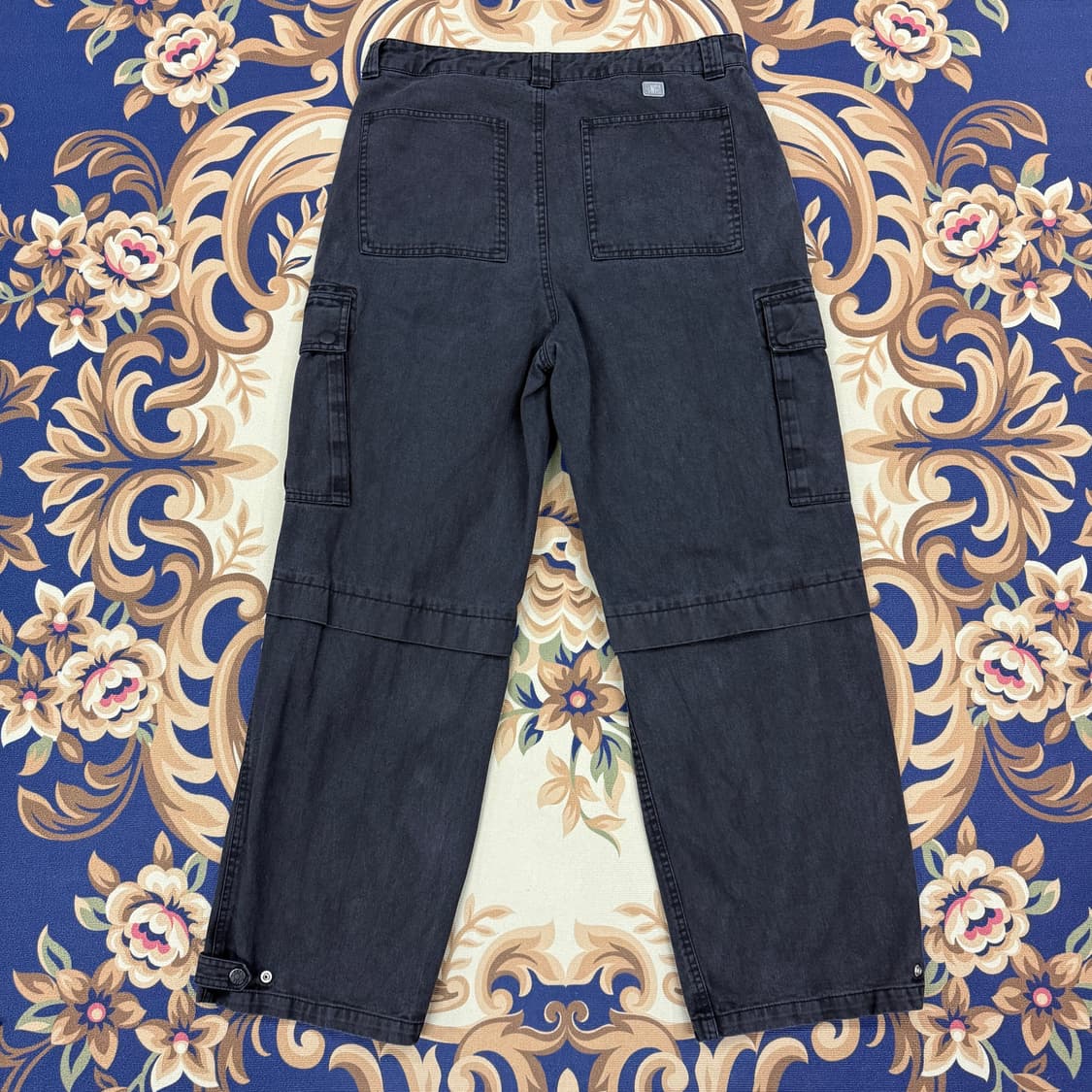 (32)엔비에이 NBA 흑청 카고데님팬츠 상품이미지5