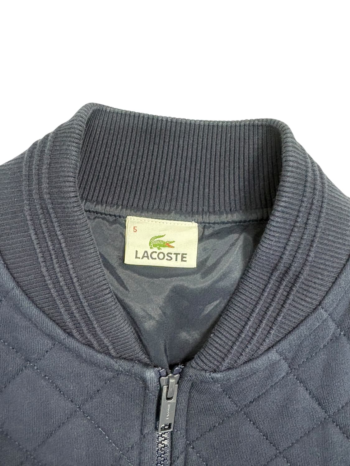 라코스테 퀄팅 자켓 네이비 상품이미지6