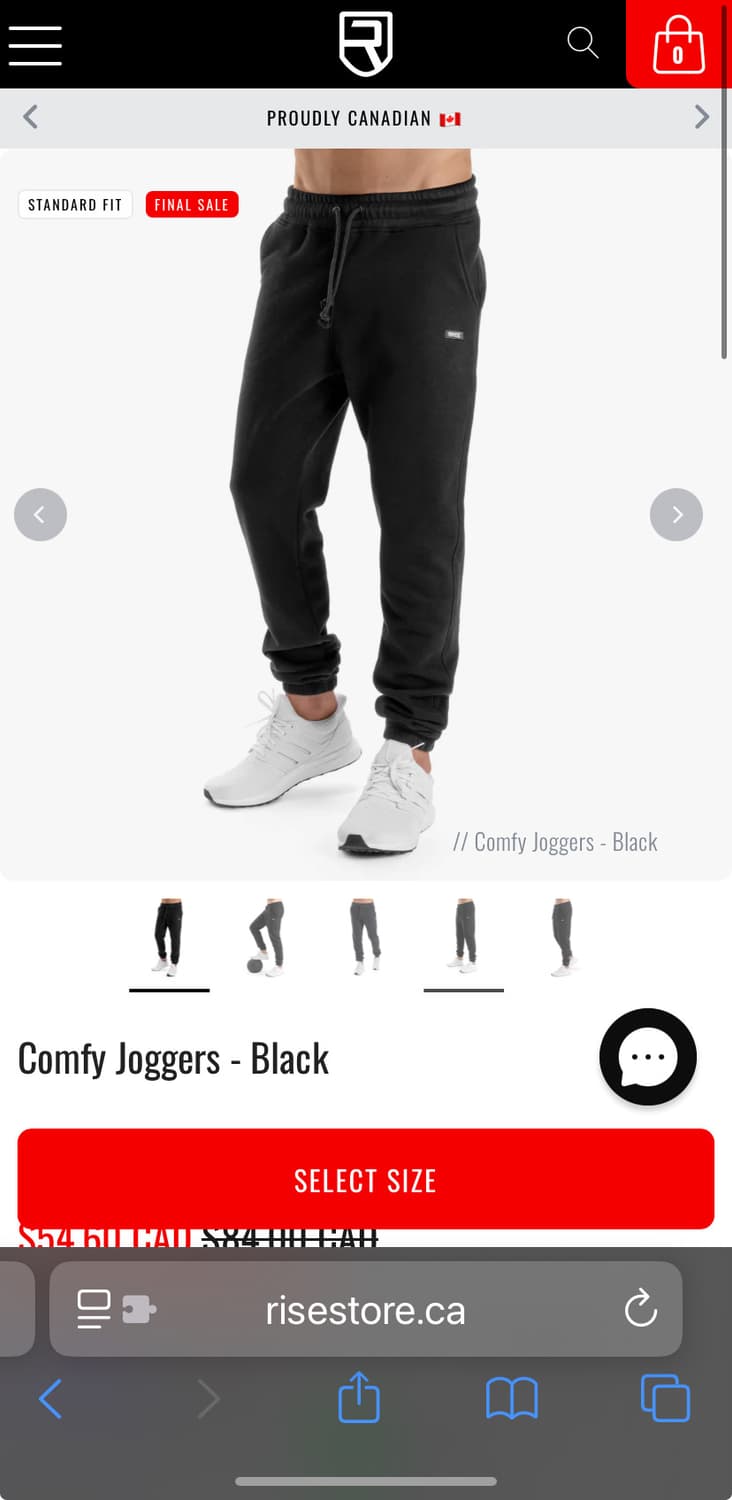 라이즈 컴피 조거 S 상품이미지1