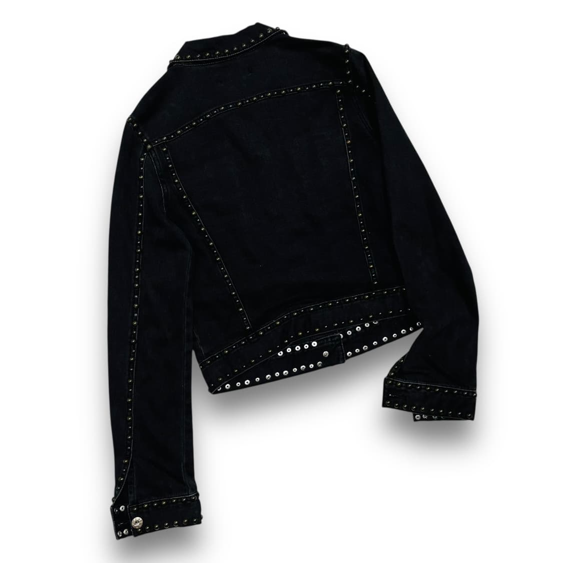Diesel rock chic stud denim jacket 상품이미지5
