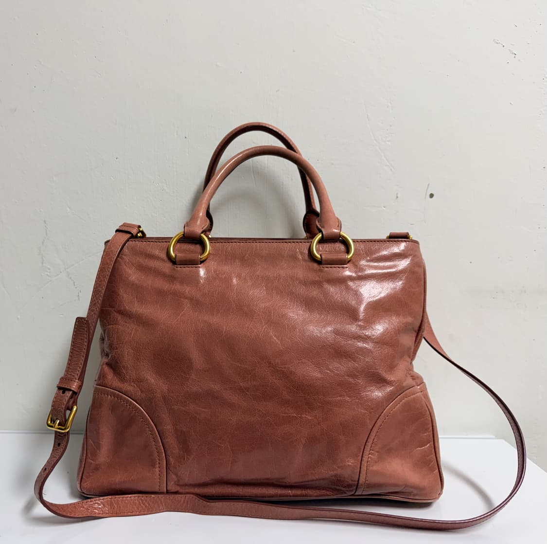 [정품] 미우미우 비텔로 샤인 투웨이백  상품이미지2