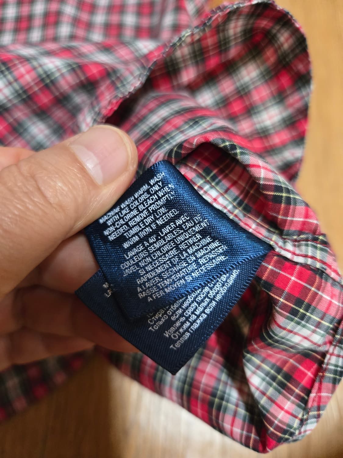 폴로 랄프로렌 여성 체크 셔츠(XL사이즈) 상품이미지8