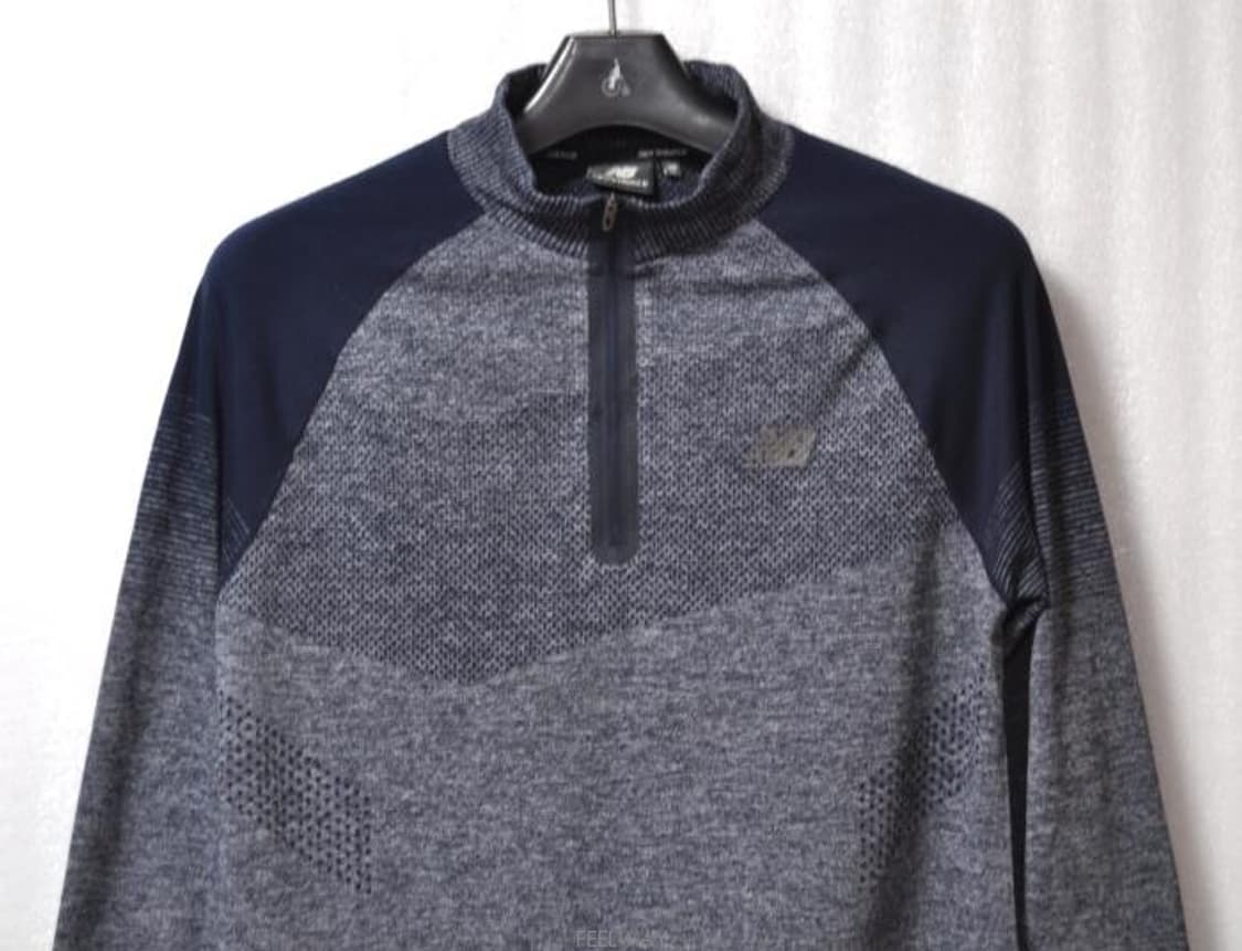 뉴발란스/남성반집업긴팔티셔츠(사이즈105) 상품이미지3