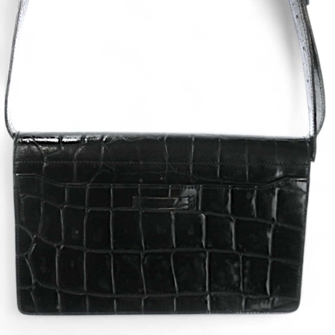 장폴고티에 악어 형압 가죽 숄더백 상품이미지2