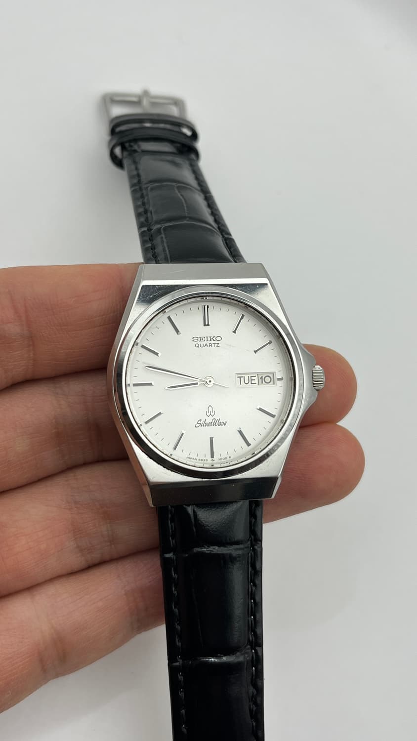 세이코 남성용 빈티지 데이데이트 상품이미지3