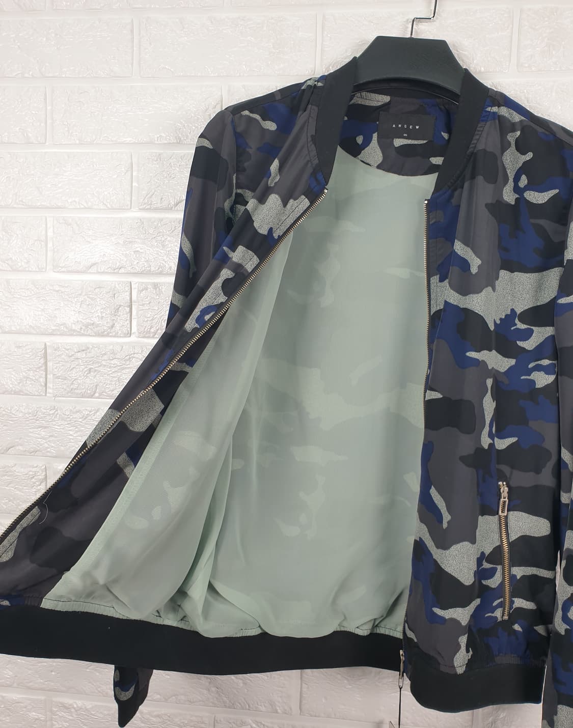 [90]앤듀 밀리터리 카모 블루종 점퍼 (새상품) 상품이미지4